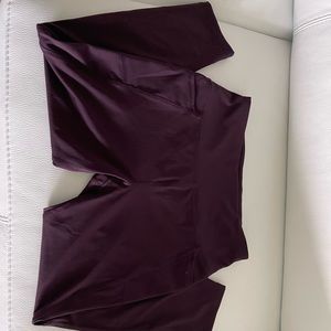 x by gottex purple leggings